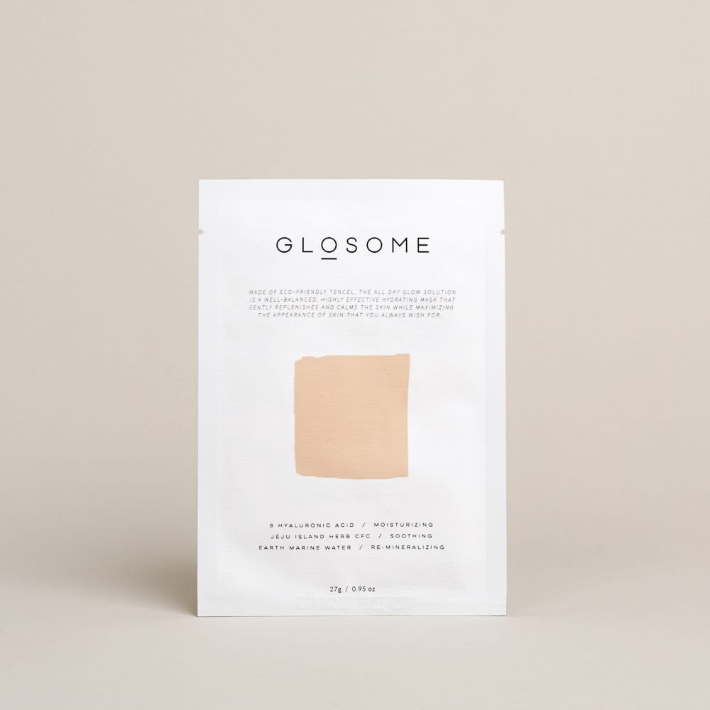 Glosome - All-Day-Glow Solution Tencel Sheet Mask - Fab Beauty Bar